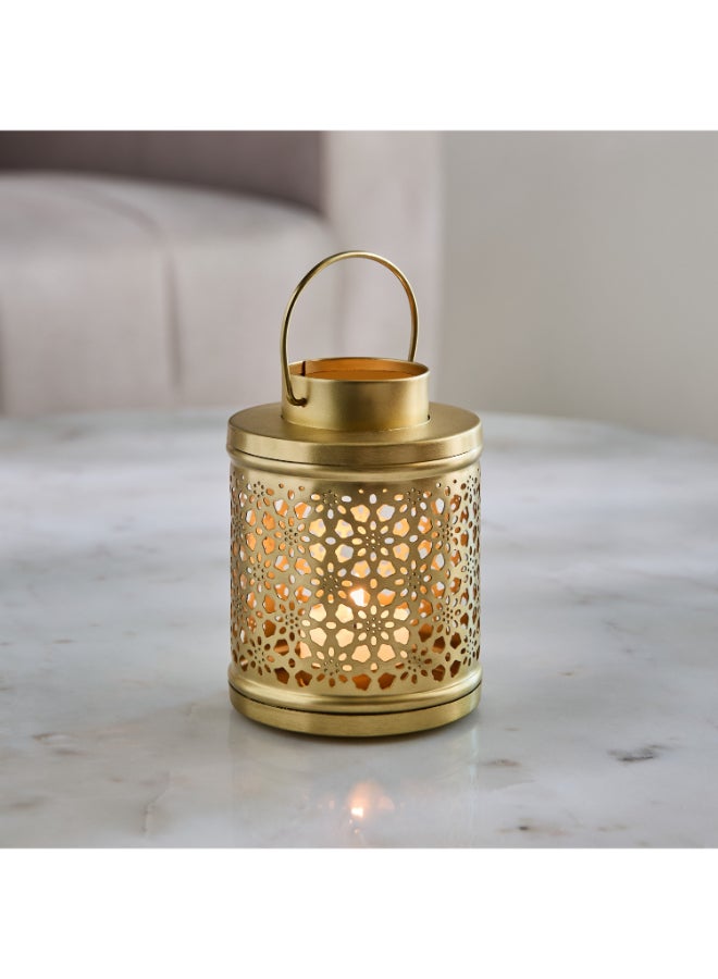 Home Box Enid Cutwork Lantern - 9x9x12.5 cm - Image 1